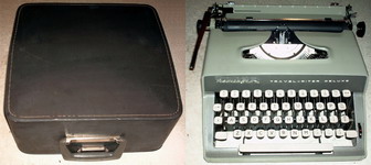 For sale english typing machine / typewriter "Remington Travel-Riter Deluxe Sperry Rand" with english keyboard (latin). Made in Holland (The Netherlands) - продается печатная / пишущая машинка "Remington Travel-Riter Deluxe Sperry Rand" c английской клавиатурой / клавиатура английская. Сделано в Голландии (Нидерланды, Голландия) - იყიდება საბეჭდი მანქანა "Remington Travel-Riter Deluxe Sperry Rand", ინგლისური კლავიატურით / კლავიატურა. გამოშვებულია ჰოლანდიაში (ჰოლანდია)